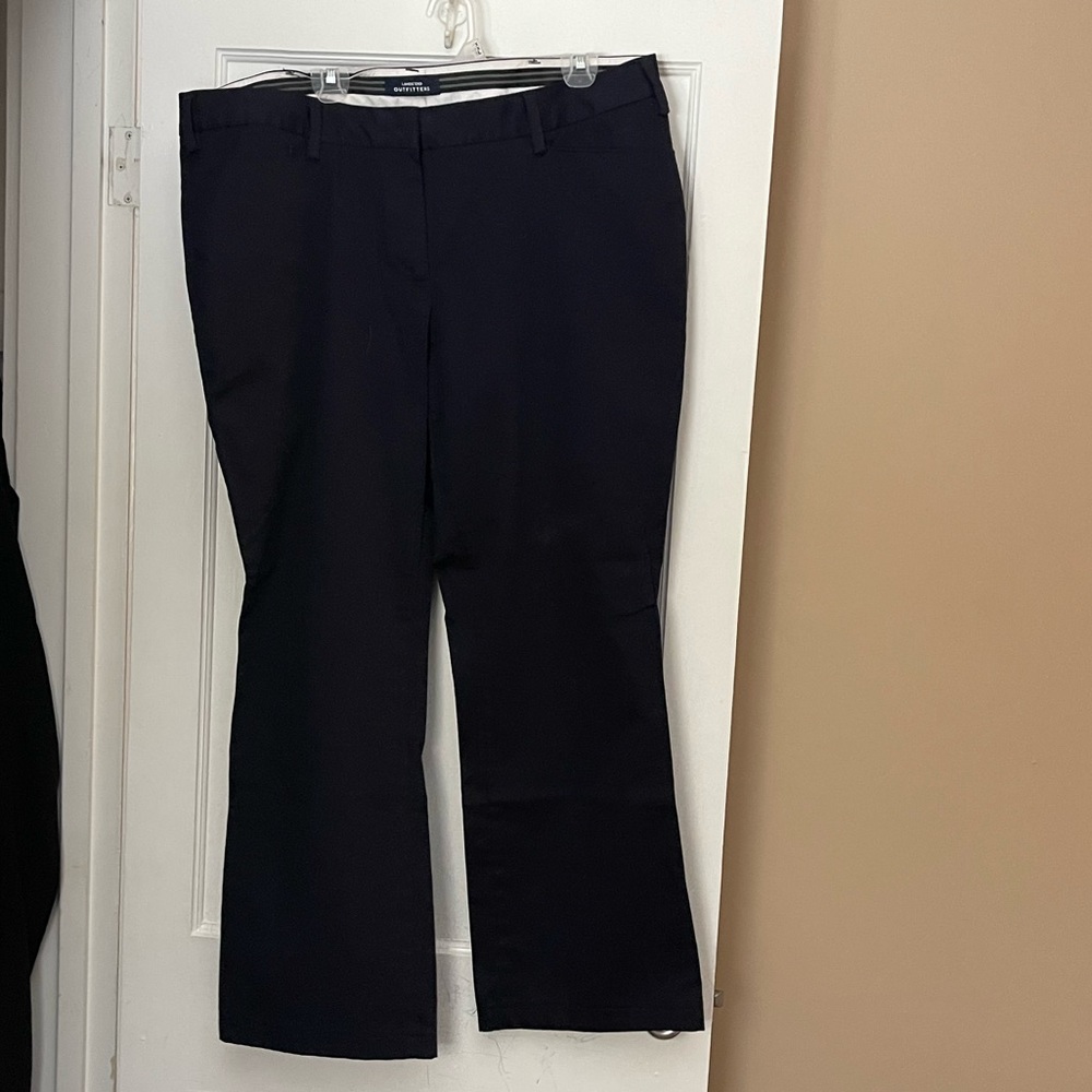Lands’ End High Waisted Bootcut Trousers